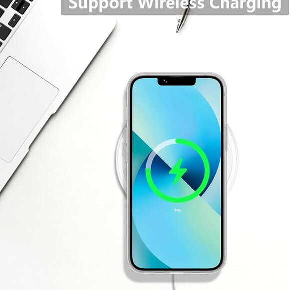 Silicon case clear with flowers for Apple IPhone 15 - Picture 6 of 9